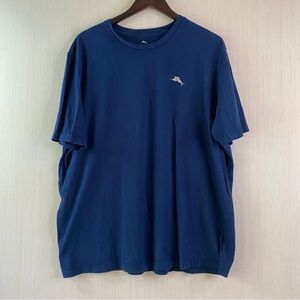 Tommy Bahama Relax Men’s High Steaks Project Short Sleeve Blue T-Shirt XL